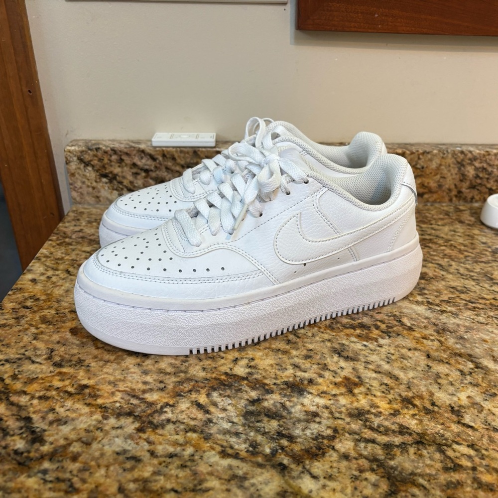 Nike court vision alta  Women's White Sneakers